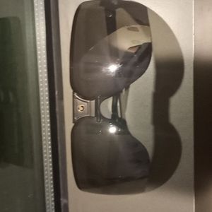 Gargoyle Black Terminator Sunglasses With Black Leather  Case